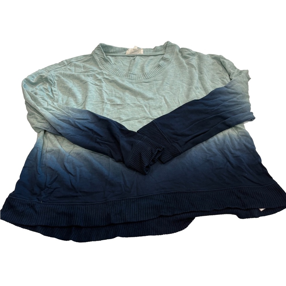 Blue Ombre Sweater